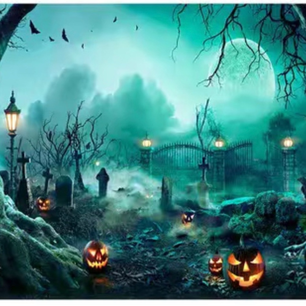 Halloween Backdrop 5x7 ft